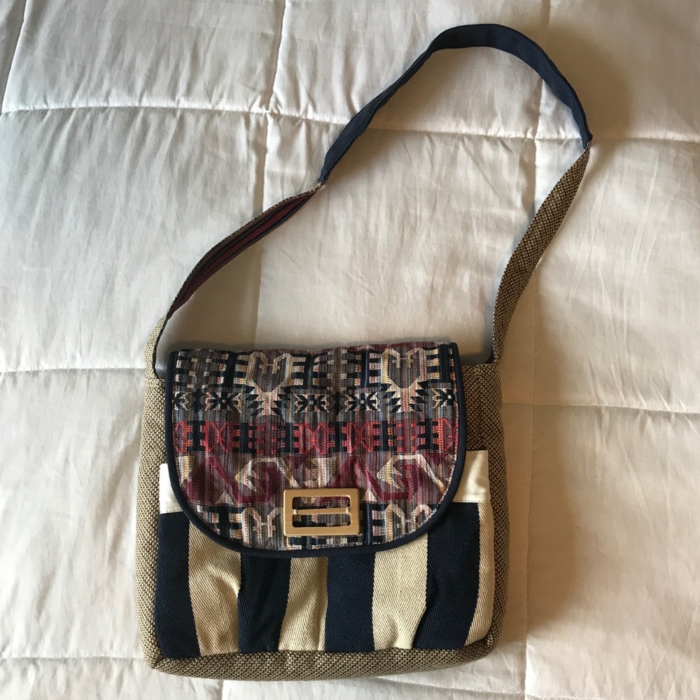 Sage and Harper boho crossbody diaper bag purse